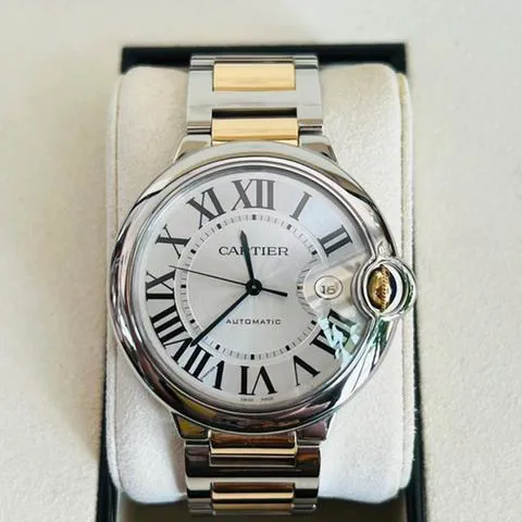 Cartier Ballon Bleu 42mm W69009Z3 42mm Yellow gold and Stainless steel Silver 4