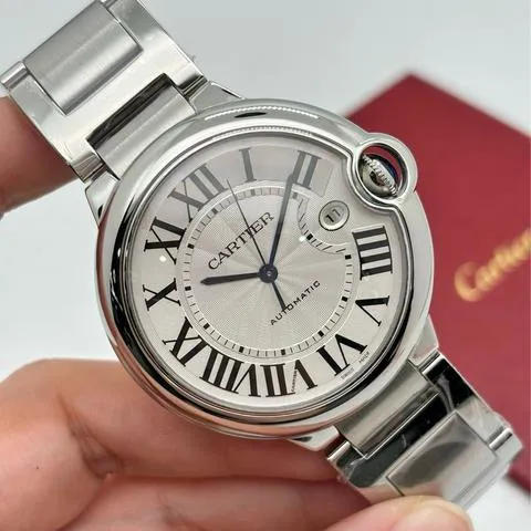 Cartier Ballon Bleu 42mm W69012Z4 42mm Stainless steel Silver 3