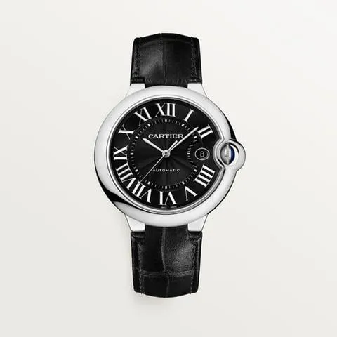 Cartier Ballon Bleu 42mm WSBB0003 42mm Stainless steel Black