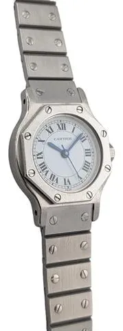 Cartier Santos 0906 25mm Stainless steel Bordeaux 2