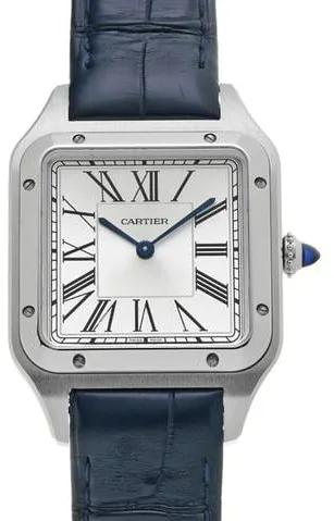 Cartier Santos Dumont WSSA0022 31.4mm Stainless steel Silver