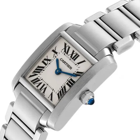 Cartier Tank Française W51008Q3 20mm Silver Silver 2