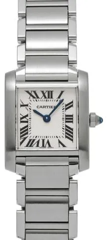 Cartier Tank Française W51008Q3 25.35mm Stainless steel Silver