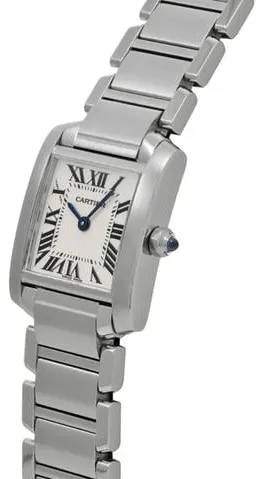 Cartier Tank Française W51008Q3 25.35mm Stainless steel Silver 2