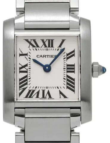 Cartier Tank Française W51008Q3 25.35mm Stainless steel Silver 5