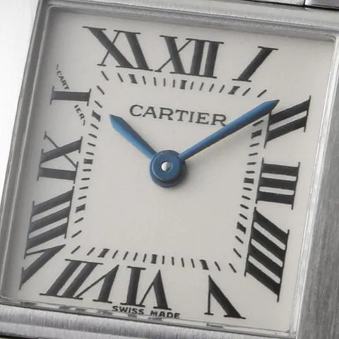 Cartier Tank Française W51008Q3 25mm Stainless steel Ivory 5