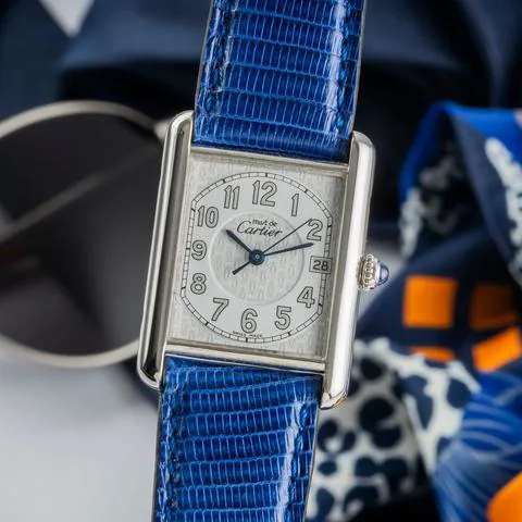 Cartier Tank W1014354 33mm Silver