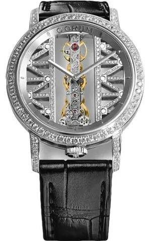 Corum Golden Bridge B113/03043 43mm White gold Skeletonized