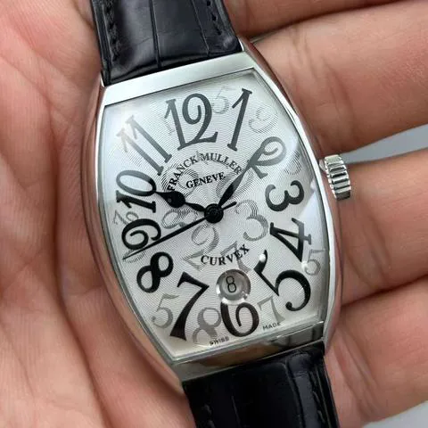 Franck Muller Cintree Curvex 7851 SC DT 35mm Stainless steel Silver