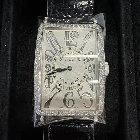 Franck Muller Long Island 1200 SC D REL 32mm White gold Silver