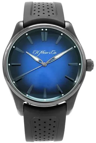 H. Moser & Cie. Pioneer 3200-1205 43mm Blue