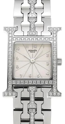 Hermès Heure H HH1.230 21mm Stainless steel Silver