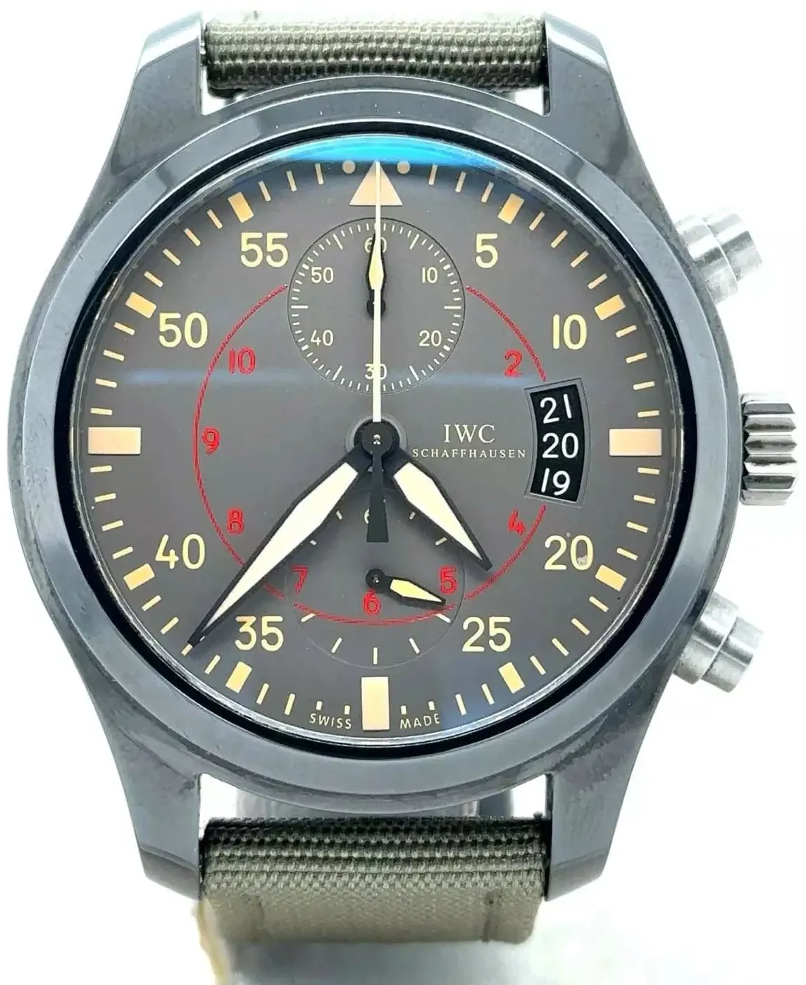 IWC Pilot IW388002 46mm Ceramic Gray