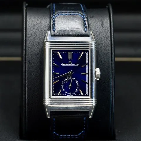 Jaeger-LeCoultre Reverso 214.8.62 Stainless steel Blue