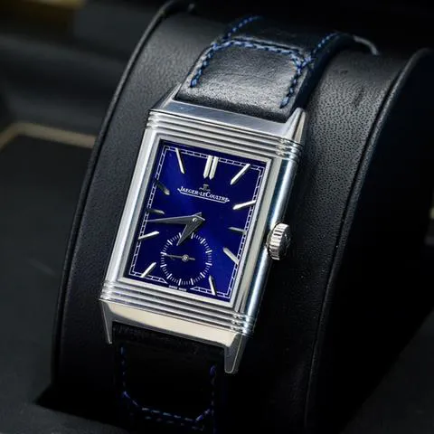 Jaeger-LeCoultre Reverso 214.8.62 Stainless steel Blue 2