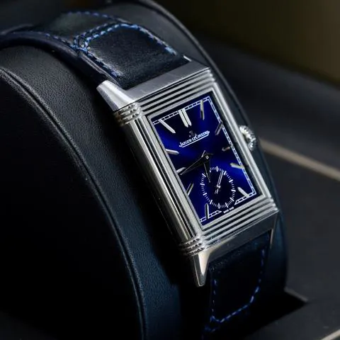 Jaeger-LeCoultre Reverso 214.8.62 Stainless steel Blue 5