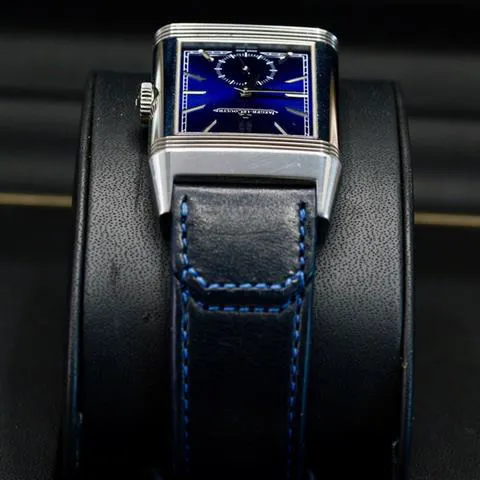 Jaeger-LeCoultre Reverso 214.8.62 Stainless steel Blue 6