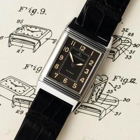 Jaeger-LeCoultre Reverso 251.8.86 23mm Stainless steel Brown