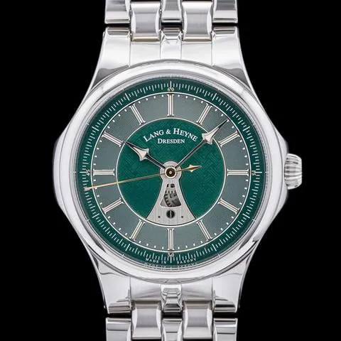 Lang & Heyne 40mm Stainless steel Green