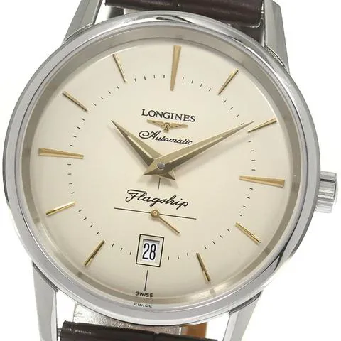 Longines Flagship Heritage L4.795.4 38mm Stainless steel Champagne