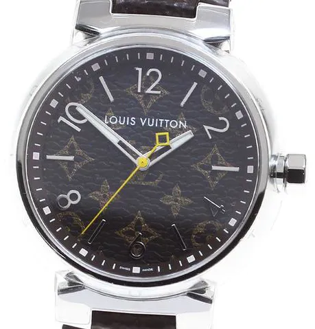 Louis Vuitton QA072 39mm Stainless steel Brown