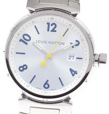 Louis Vuitton Q111E 39mm Stainless steel Silver