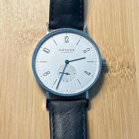 NOMOS Tangente 38 164 37.5mm Stainless steel White