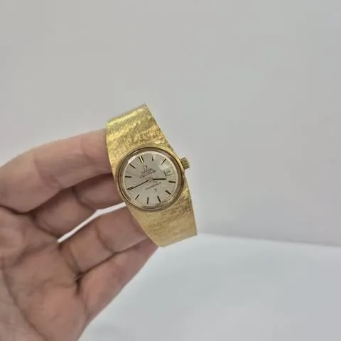 Omega Constellation Ladies 25mm Yellow gold Silver