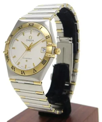 Omega Constellation Quartz 1312.30 33mm Yellow gold and Stainless steel White 1