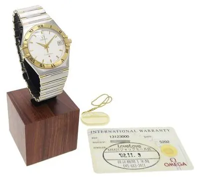 Omega Constellation Quartz 1312.30 33mm Yellow gold and Stainless steel White 8