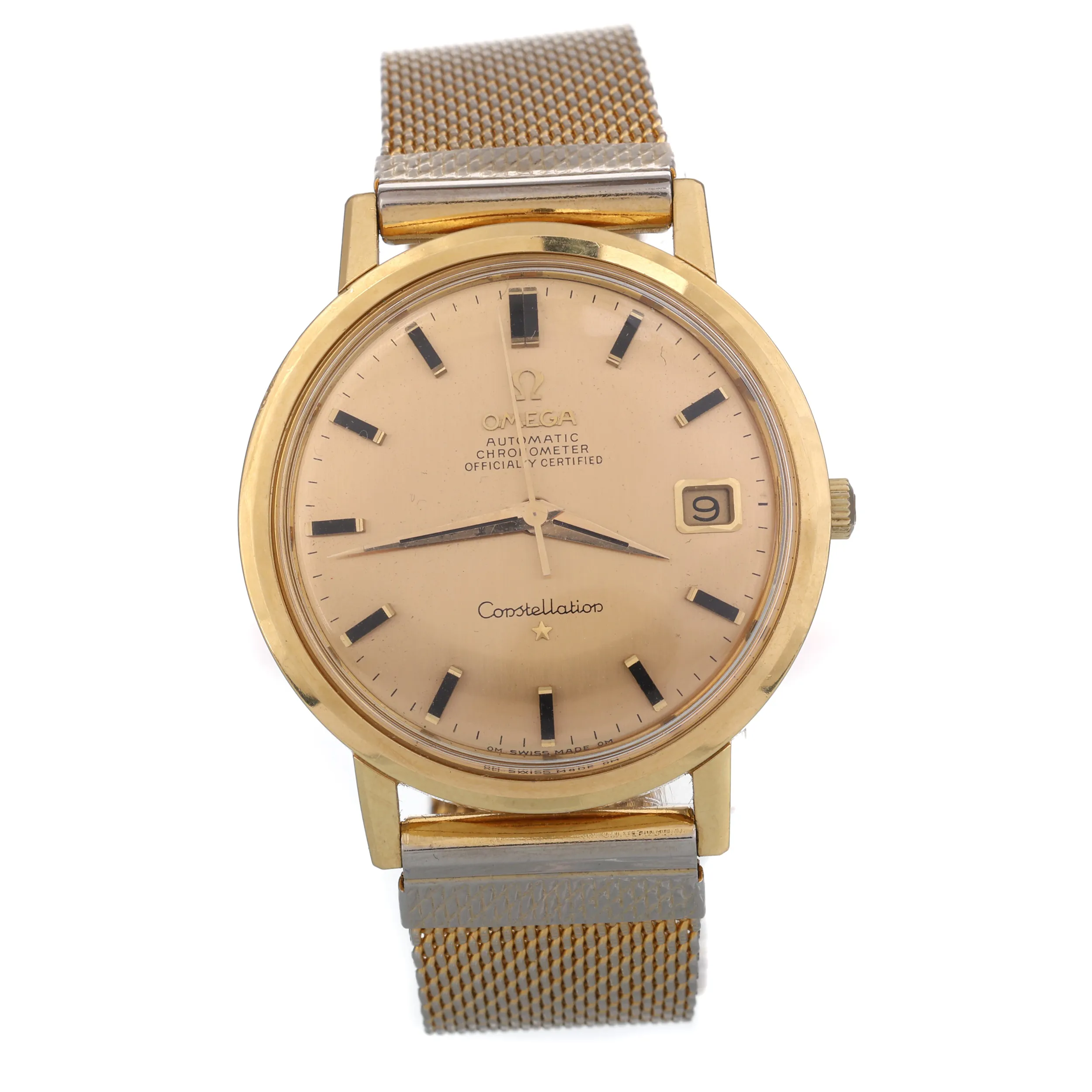 Omega Constellation 35mm 18k yellow gold