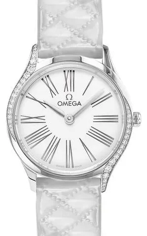 Omega De Ville Trésor 428.17.26.60.04.008 26mm Stainless steel White