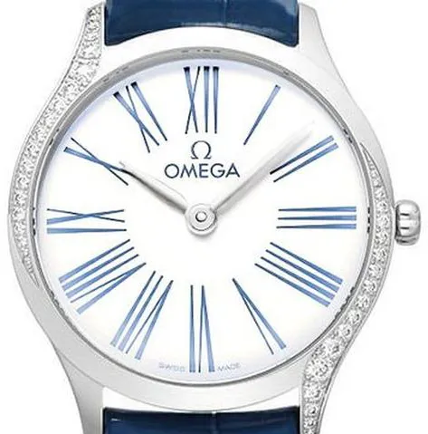 Omega De Ville Trésor 428.18.26.60.04.002 26mm Stainless steel White