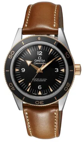 Omega Seamaster 300 233.22.41.21.01.001 41mm Yellow gold and Stainless steel Black 1