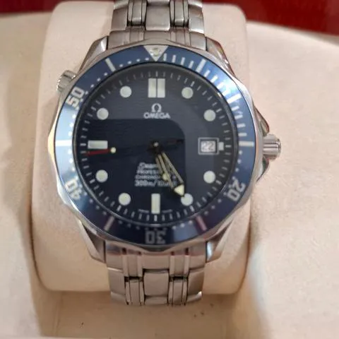 Omega Seamaster Diver 300M 25318000 41mm Stainless steel Blue 7