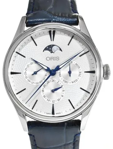 Oris Artelier Complication 01 781 7729 4031-07 5 21 65FC 40mm Stainless steel Gray