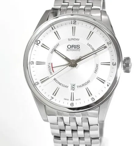 Oris Artix Pointer 01 755 7691 4051-07 8 21 80 42mm Stainless steel Silver