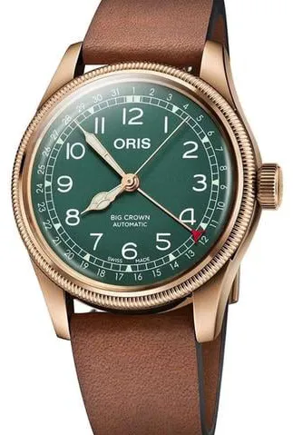 Oris Pointer Date 40mm Bronze Green