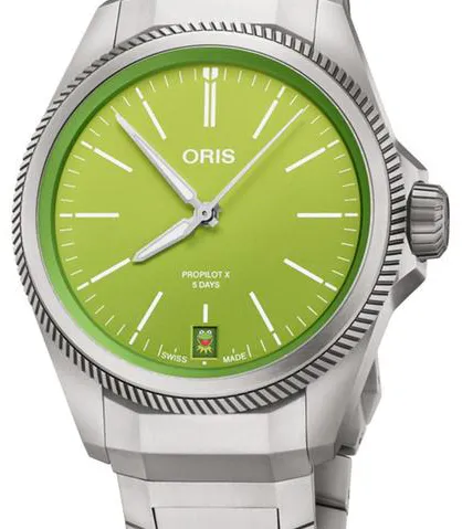 Oris ProPilot X 39mm Titanium Green