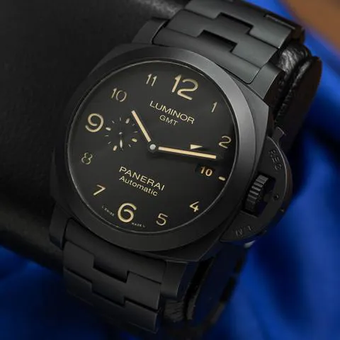 Panerai Luminor 1950 3 Days GMT Automa PAM 01438 44mm Ceramic Black 4