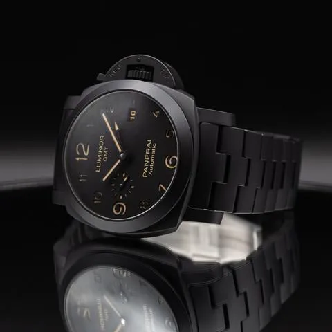 Panerai Luminor 1950 3 Days GMT Automa PAM 01438 44mm Ceramic Black 5