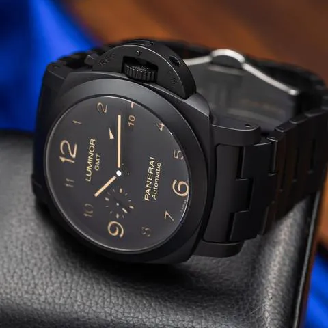 Panerai Luminor 1950 3 Days GMT Automa PAM 01438 44mm Ceramic Black 6