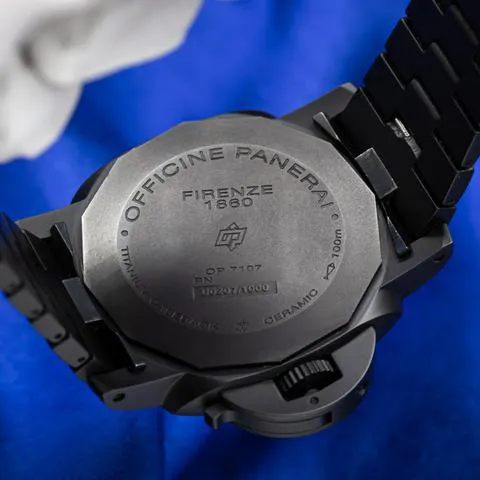 Panerai Luminor 1950 3 Days GMT Automa PAM 01438 44mm Ceramic Black 12