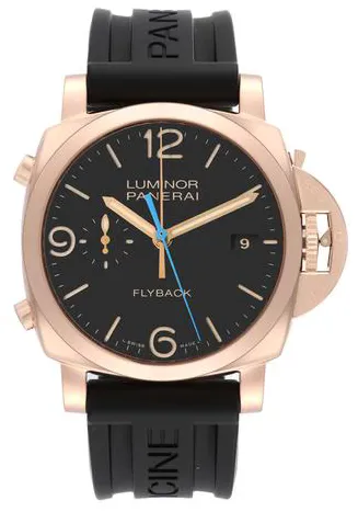 Panerai Luminor 1950 PAM 00525 44mm Rose gold Black 2