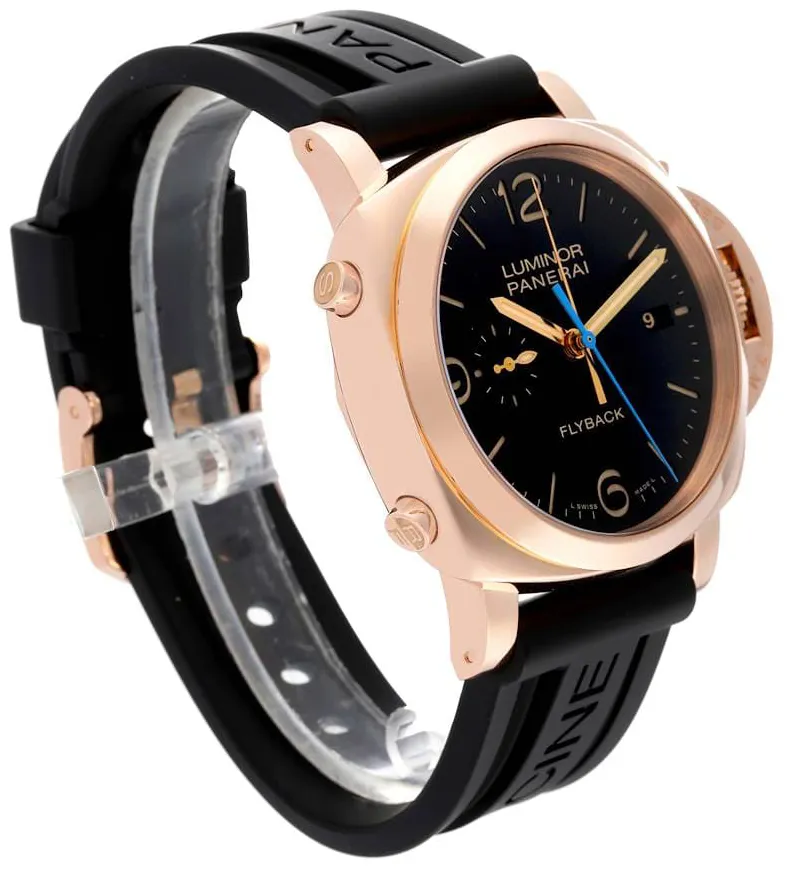 Panerai Luminor 1950 PAM 00525 44mm Rose gold Black 2