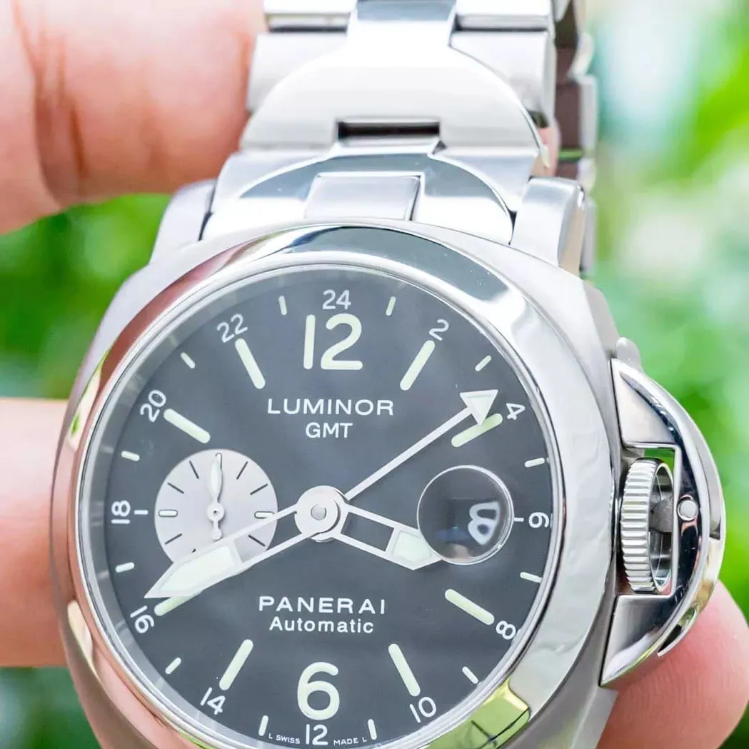 Panerai Luminor GMT Automatic PAM 00161 44mm Titanium Black 3