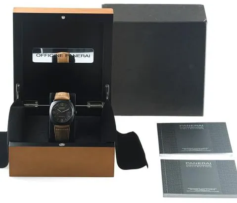 Panerai Radiomir Black Seal 3 Days Aut PAM 00505 45mm Stainless steel Brown 10