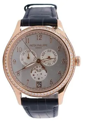 Patek Philippe Annual Calendar 4947R-001 38mm Rose gold Silver