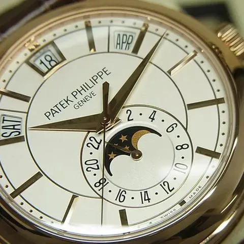 Patek Philippe Annual Calendar 5205R-001 40mm Rose gold White 2