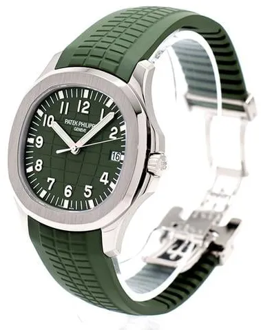 Patek Philippe Aquanaut 5168G-010 42mm White gold Green